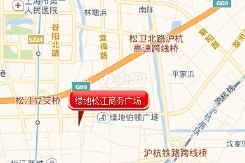 商圈区位图